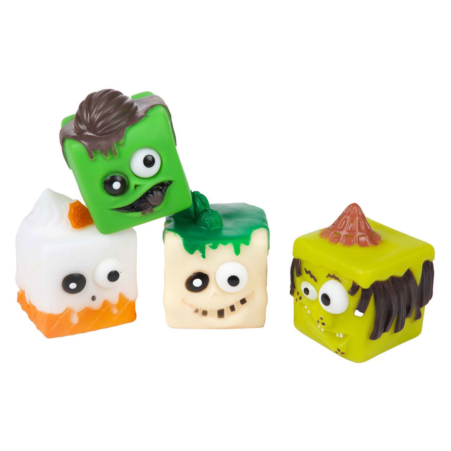 Toi-Toys Fun Squeeze Cubus Monster Puilloog, 5 cm