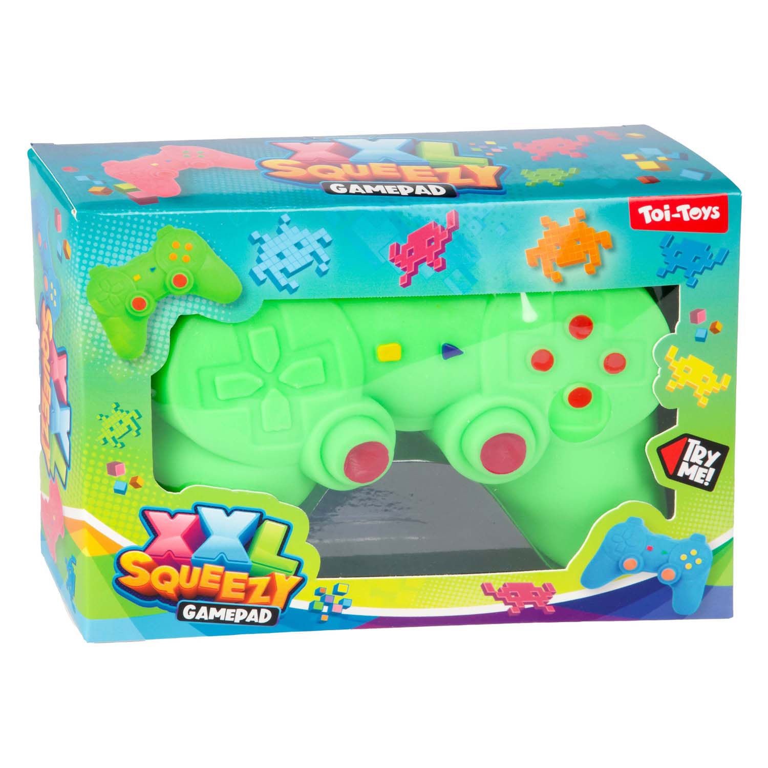 Toi-toys lustige hoffnungsfreie gamecontroller xxl dehnbar, 17 cm