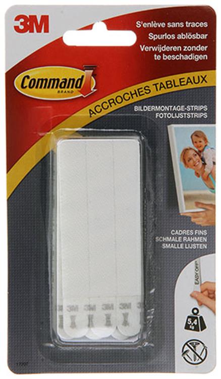 3m 1006181 - Schnappstreifen schmaler Rahmen | 10 Stück