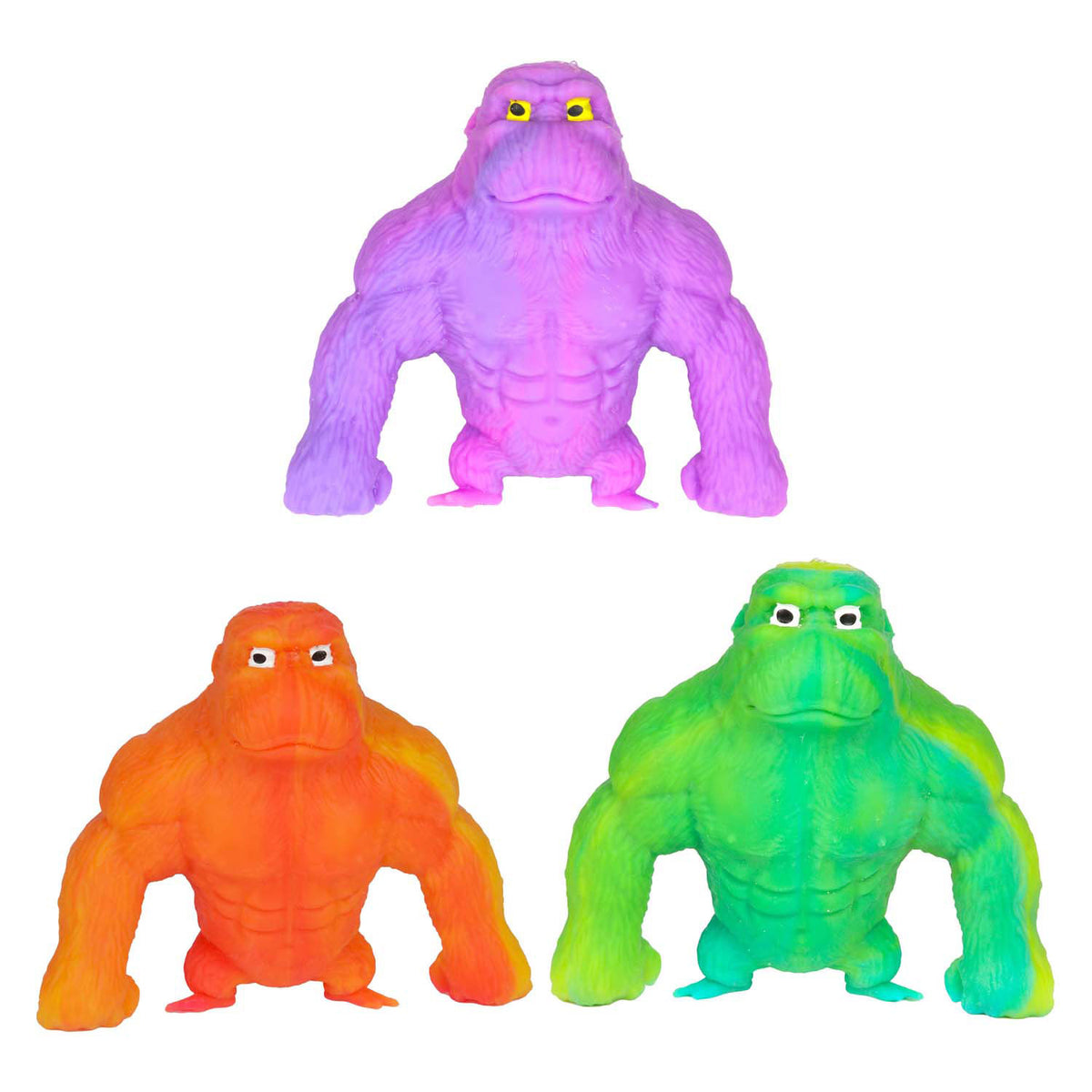 Toi-Toys Fun Kny Gorilla Chunky Affen dehnbar, 200 Gramm