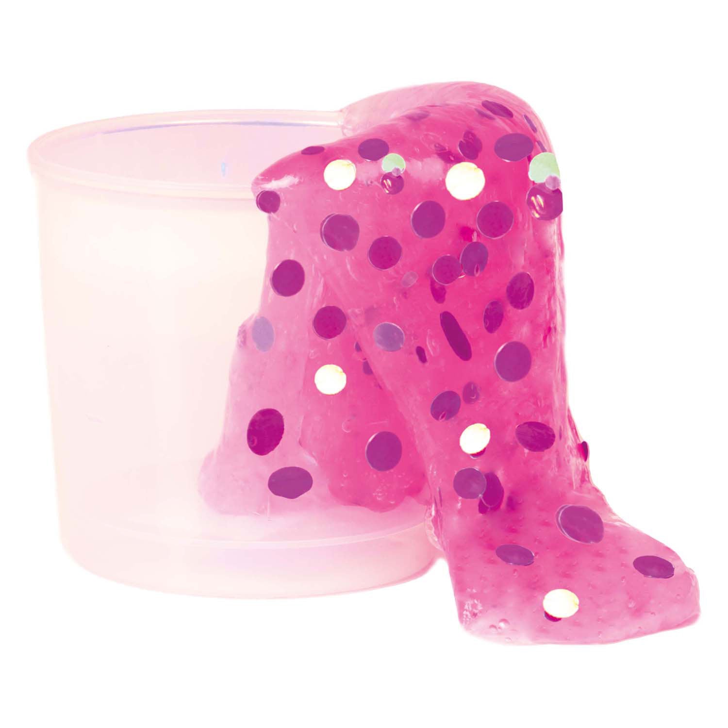 Toi-toys Knete mit Glitzer 6sort