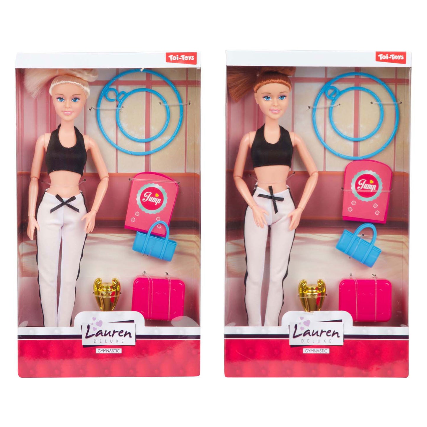 Lauren Fashion Doll Gymnastik mit Accessoires