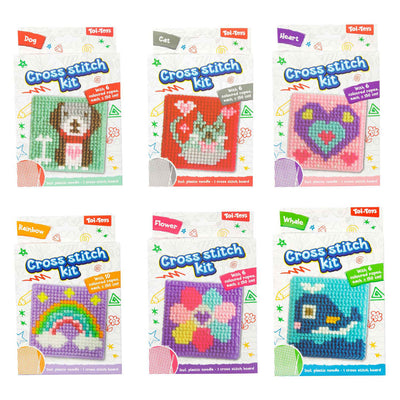 Toi-Toys Craft Stickerei Set Theme Cross Stitch