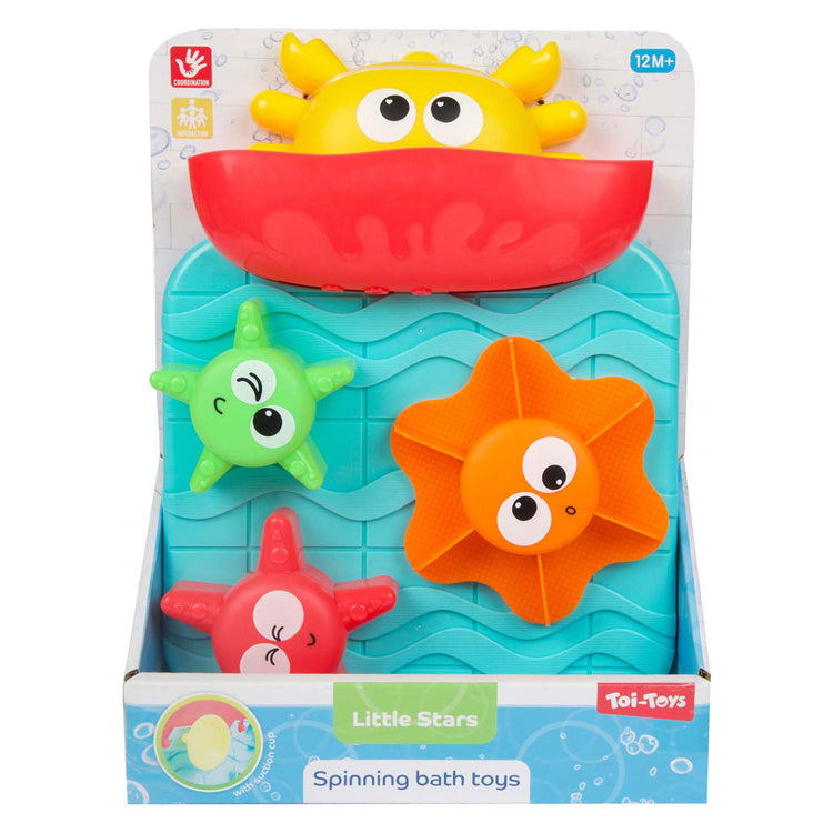 Toi-toys kleine stars badespielzeug Wassermühle Krab