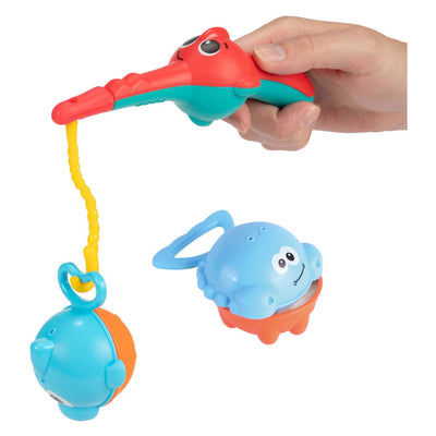 Toi-Toys Little Stars Bath Toys Vishengel mit 3 Fischen, 4dlg.