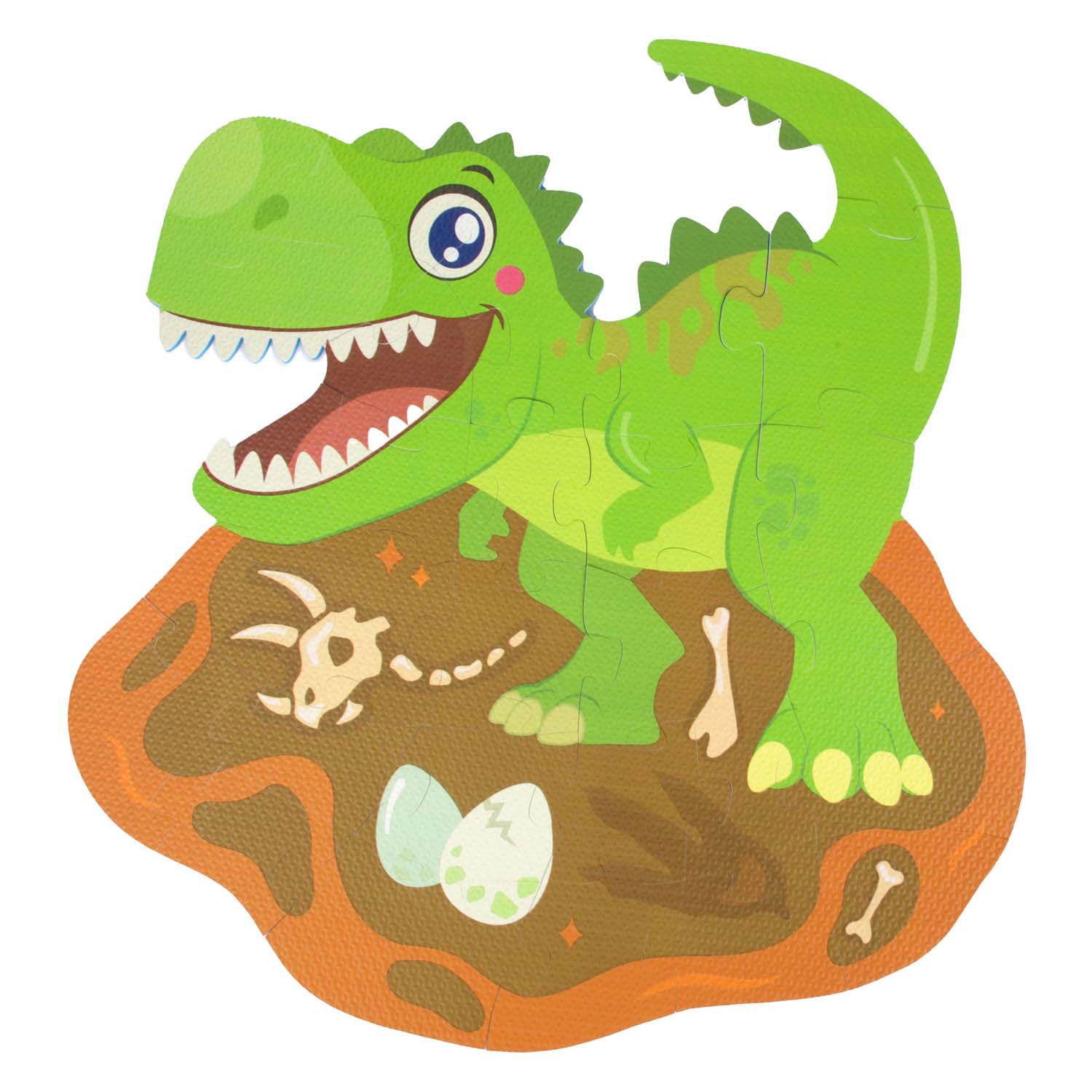 Toi-toys kleine Sterne Schaumboden Puzzle Dino, 36st.