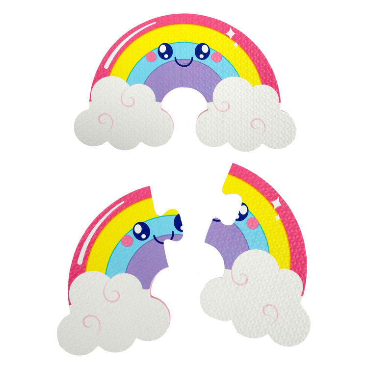 Toi-toys kleine Sterne Schaumboden Puzzle Unicorn, 36st.