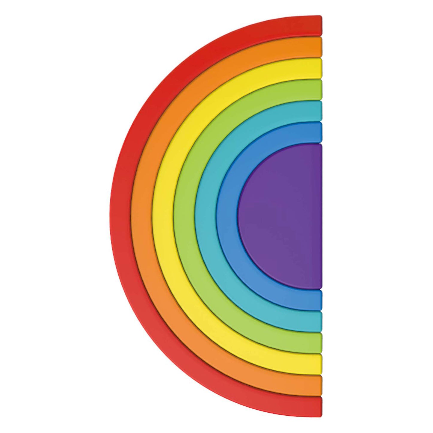 Kleine Sterne Little Rainbow Stacking Tower 7-piefe