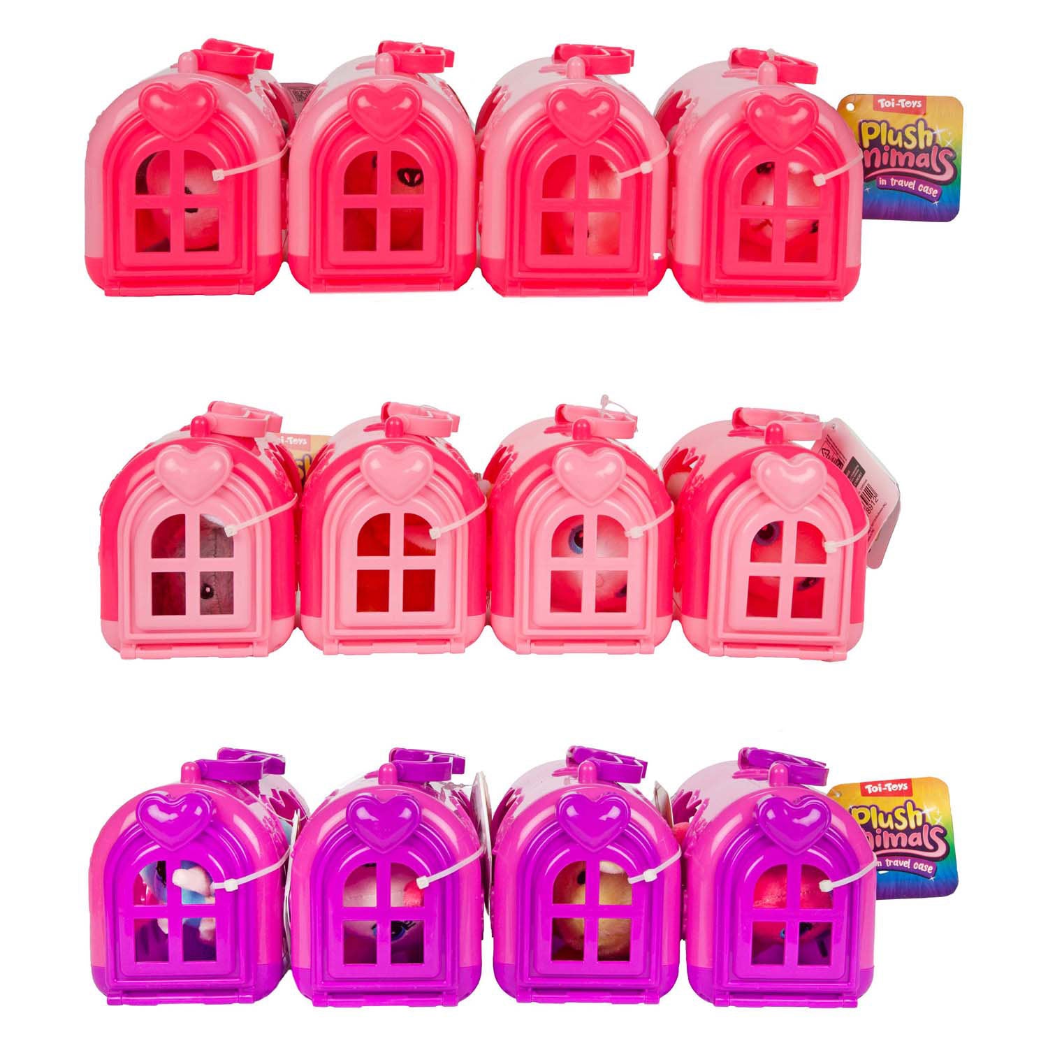 Toi-Toys kuscheln Plüschtier im Träger, 10 cm