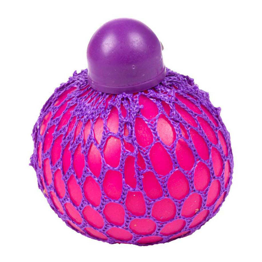 Toi-toys lustiger Quetschball Neongeflecht, 6 cm