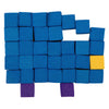 Toi-toys Puzzle Schaumstoffblöcke 1 cm selbstklebend | 6 Stück