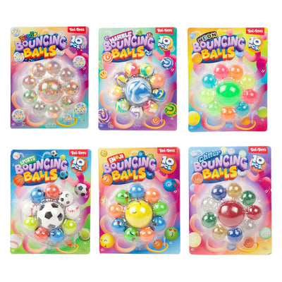 Toi-toys lustige Hüpfbälle, 10 Stk.