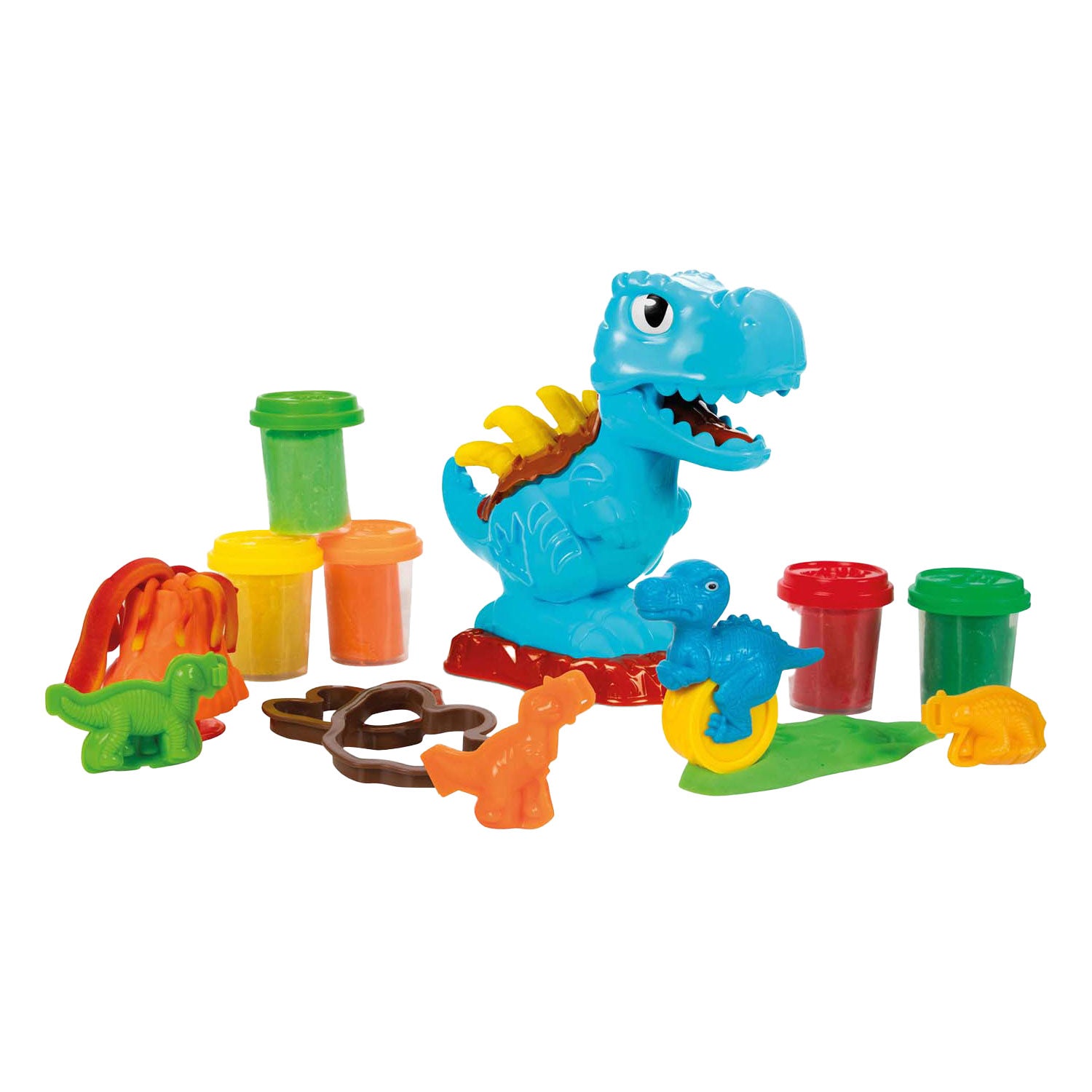 Toi-toys Sculptidough Ton-Set Dino – 5 Tontöpfe