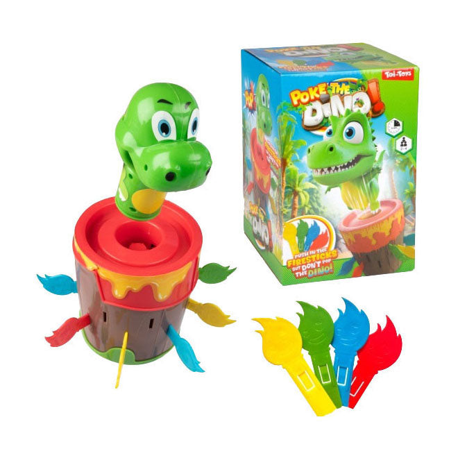 Toi-Toys-Spiel durchbohrt den Dino-Vulkan