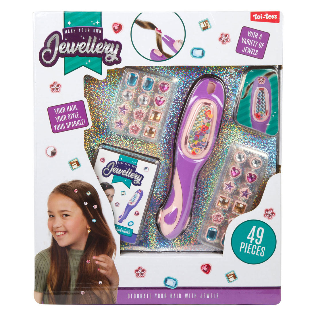 Toi-Toys-Set schmückt sie mit Juwelen – 49-teilig.