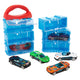 Toi-toys Turbo-Racer-Aufbewahrungskoffer mit 8 Metallautos – 1:45