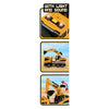 Toi-toys Vehicool Bagger mit Licht und Ton – 25 cm