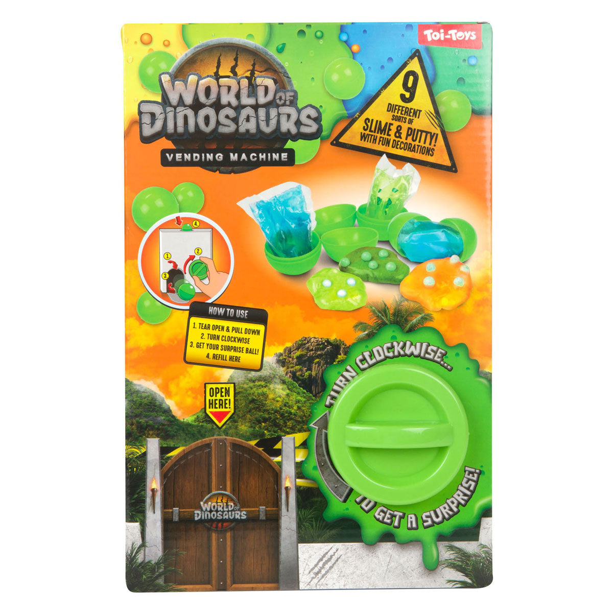 Toi-Toys World of Dinosaur Überraschungsballmaschine