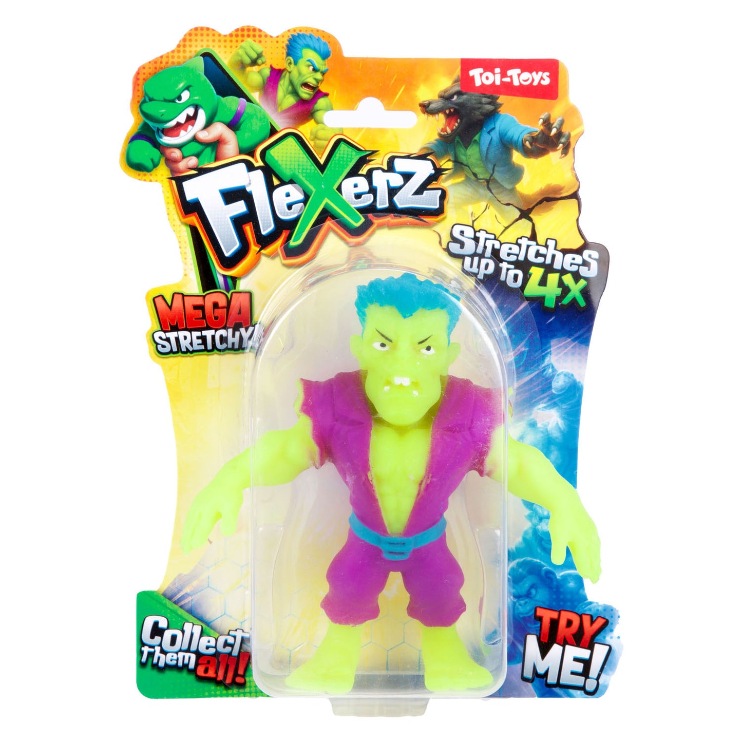 Toi-toys lustige Formfigur Flexerz dehnbar