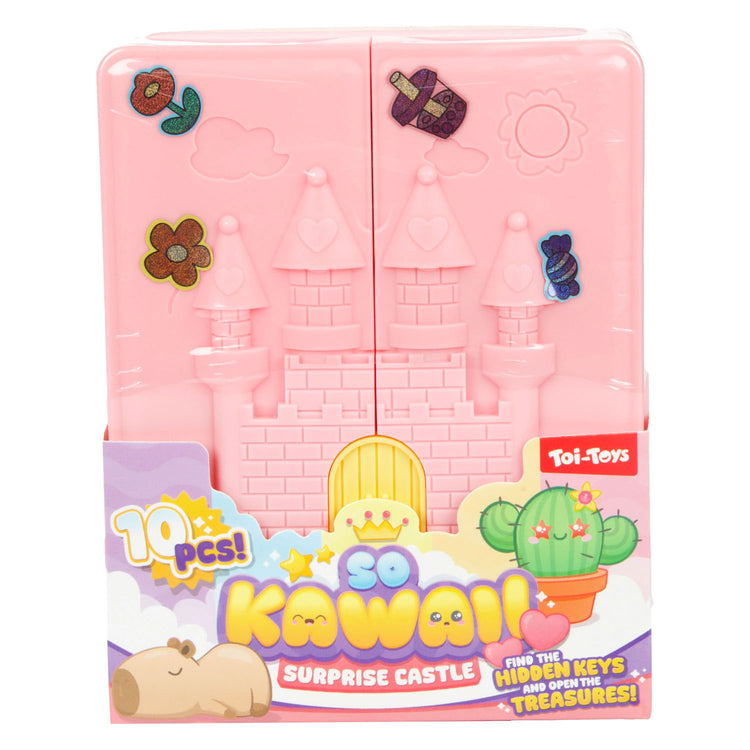 Toi-toys so kawaii Überraschungsschloss-Halskette und Perlen – 10 Stück.