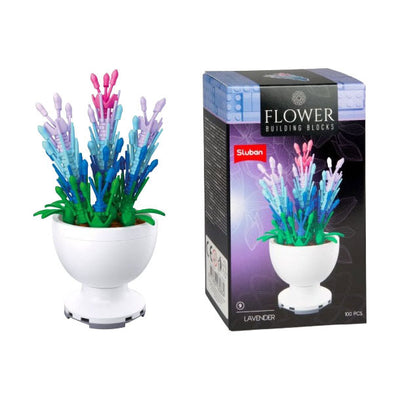 Sluban-Bausteine, Blumen in der Post