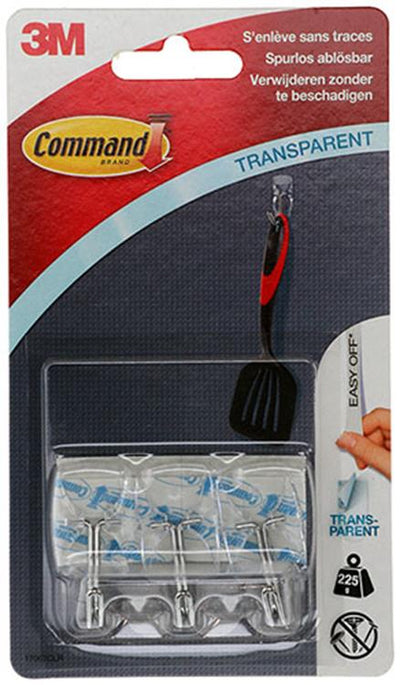 3m 1009237 - command kl klammern tr weiß | 9 Stück
