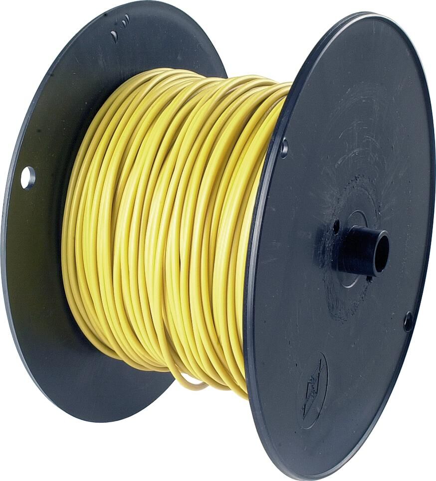 Herhth+Bens Kabel fliegen 0,75 QMM Gelbe Spule 100 m