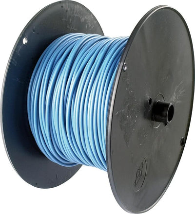 Herhth+BENS -Kabel fliegen 0,75qmm Blue Spule 100 m