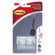 3m 1045905 - Command Outdoor-Haken transparent 8c + 10s pk | 12 Stück