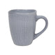 Kaffeebecher aus gewebtem Textil, grau, 340 ml