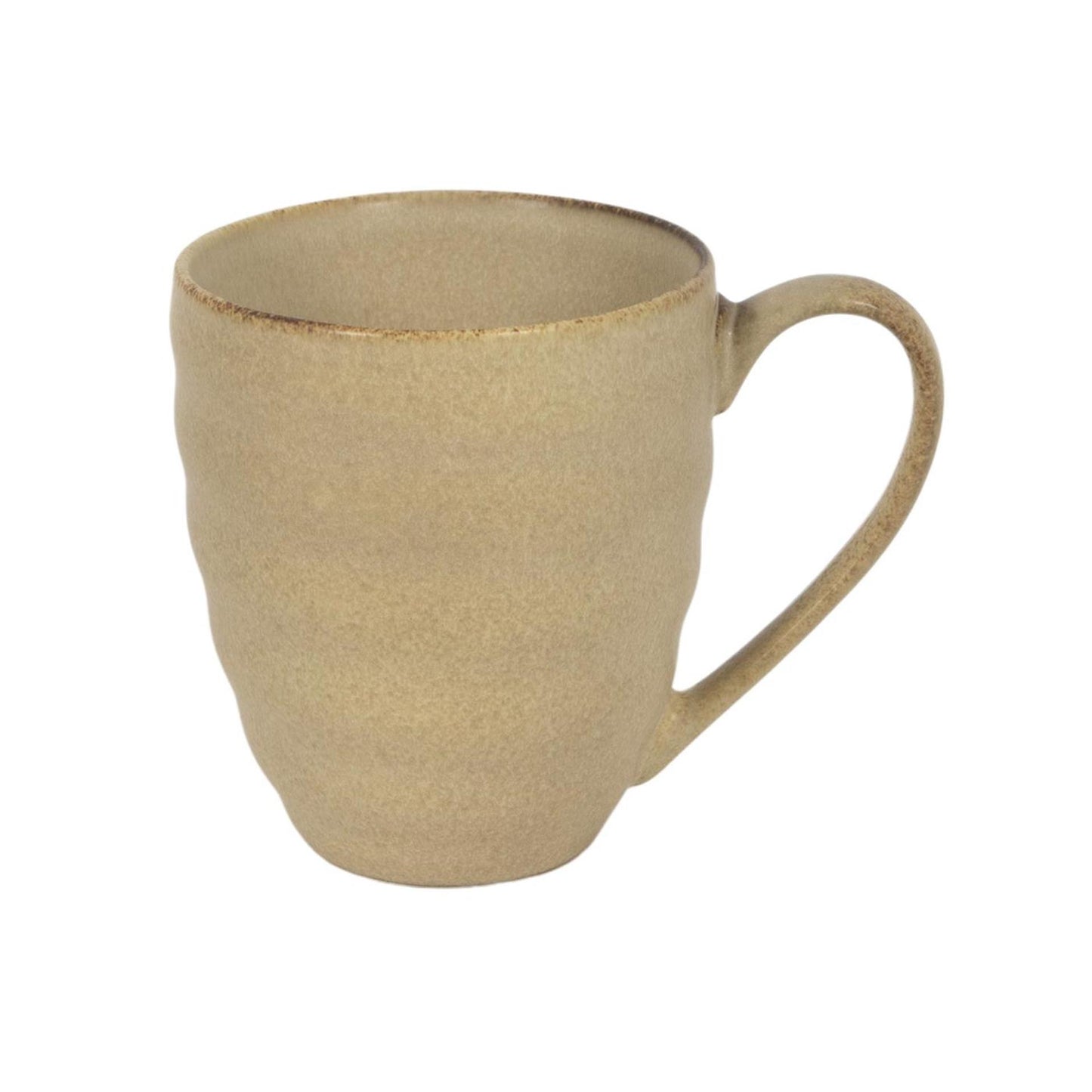 Kaffeebecher Ton Beige 440ml 6er Karton