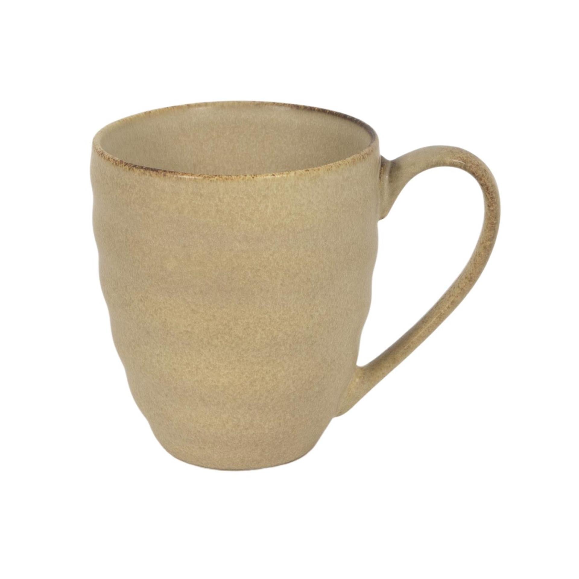 Kaffeebecher Ton Beige 440ml 6er Karton