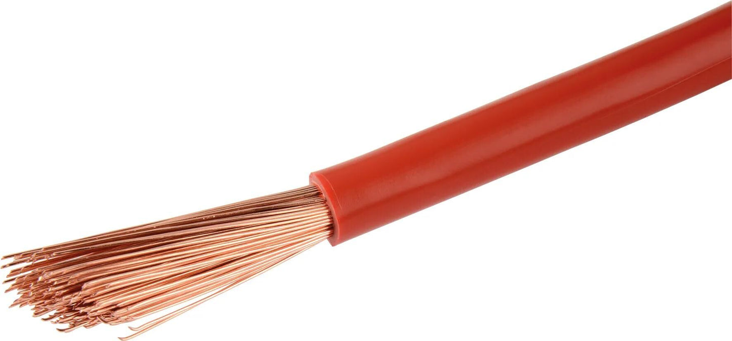 Herhth+Bens Kabel 1x25 mm² rot