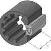 Herhth+Buss Clipfix Spacer H+B Inner-D = 16,9 mm, L = 30 mm