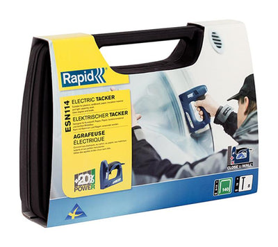 Rapid 1009553 – Koffer für elektrisches Heftgerät ESN114 | 1 Stk