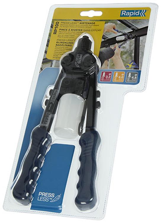 Rapid 1009410 – Blindnietzange RP100 Pressless | 1 Stk