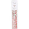 Vivi Gade Papierflechtstreifen, L: 44+78 cm, B: 15+25 mm, T 6,5+11,5 cm, rot, weiß, 48 Streifen 1 Box