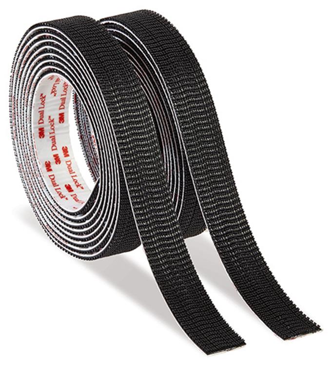 3m 1059586 - extr. Schwarz 120 cm 1 Satz 2 Rollen RF6741 Scotch-Montagestreifen | 6 Stück