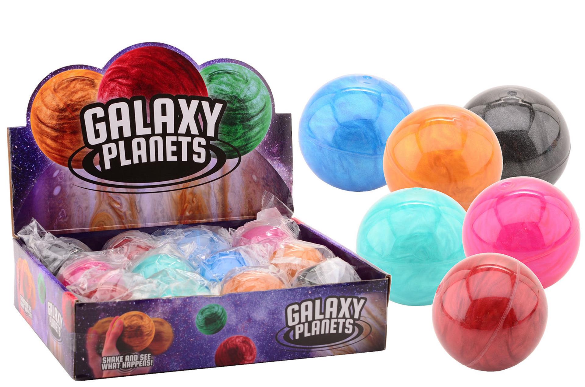 Johntoy John Toy Galaxy Glitzerkugel 65 mm