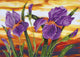 Diamond Dotz Iris Blumen machen Diamantmalerei Diamanten
