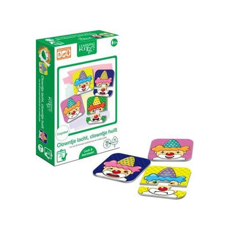 Bongers Toy Learning Kits - Clown lacht, Clown weint