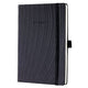 Notizbuch Sigel Chamoispapier 80g m2 14,8x21cm blanko gerippt 194 Seiten 97 Blatt