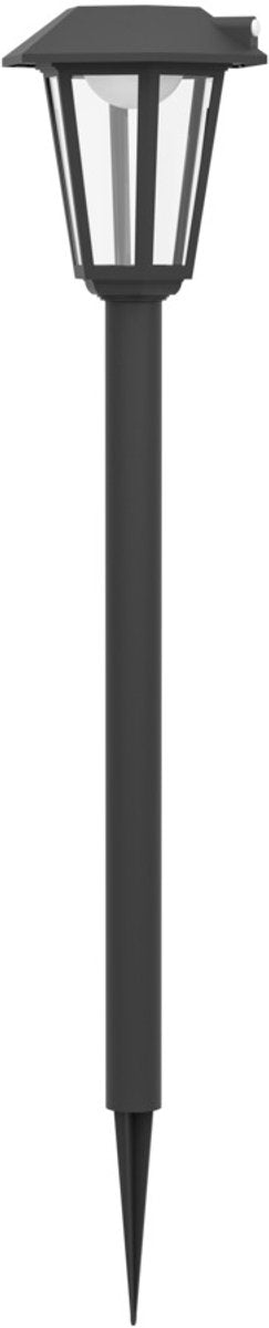 Eglo Prietta Solar-Außenleuchte - Sensor - wiederaufladbar - LED - 87,7 cm - Schwarz