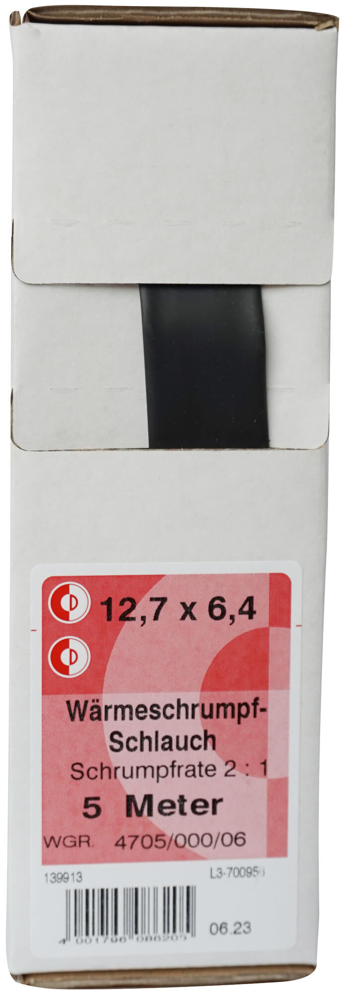 Dresselhaus Shtink Tube 12,7 mm Kart.A 5 m