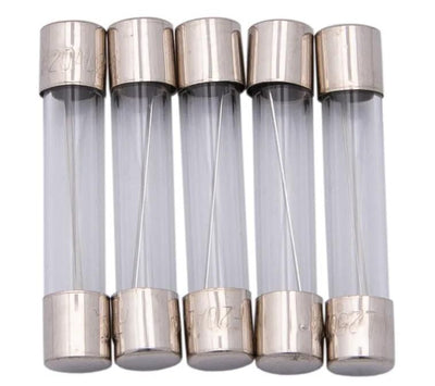 Kleiderhausglassicherungen 6.3x30 20a f. Japanische Fahrzeuge.