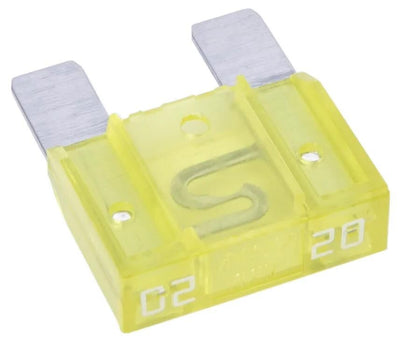 Dresselhaus Flat Fuse Maxi 20a 1 Stück Gelb