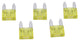 Kürze Flat Fuse Mini 20A gelb 5 Stcs.