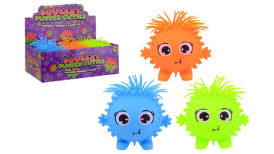 Johntoy John Spielzeug flauschiges Kugelfischmonster ø13cm