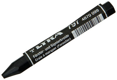 Lyra 1004744 - Markierungskreide 12 Stück ø12x120mm schwarz | 4 Stück