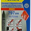 Lyra 1004744 - Markierungskreide 12 Stück ø12x120mm schwarz | 4 Stück